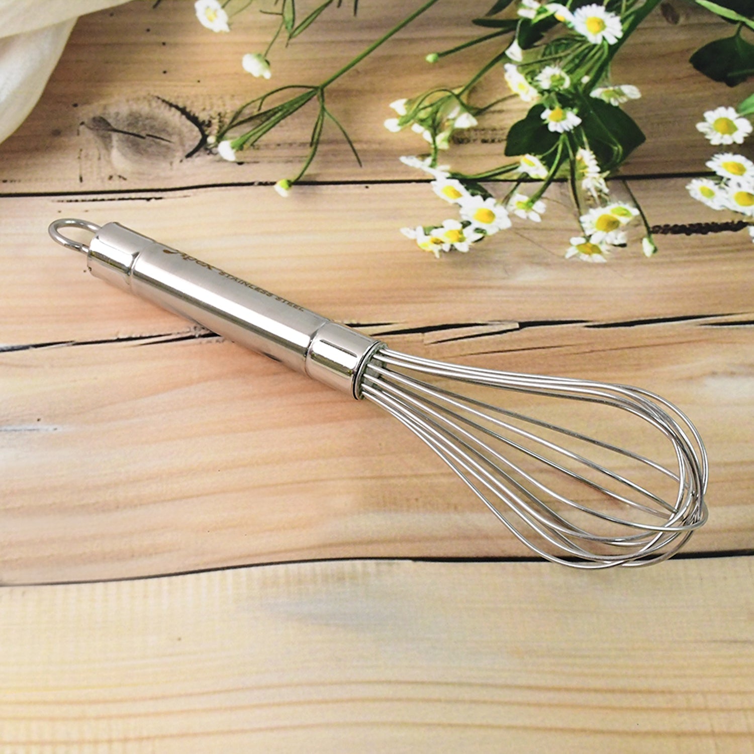Apex Stainless Steel Small Hand Whisk (1 Pc) Apex Stainless Steel Small Hand Whisk (1 Pc)